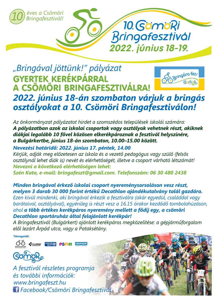 Csbringafesztival Felhivas Ko Iskolak